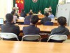 BGH trường MN Pu Nhi gặp mặt và họp với đại diện cha mẹ học sinh các cụm, nhóm lớp.