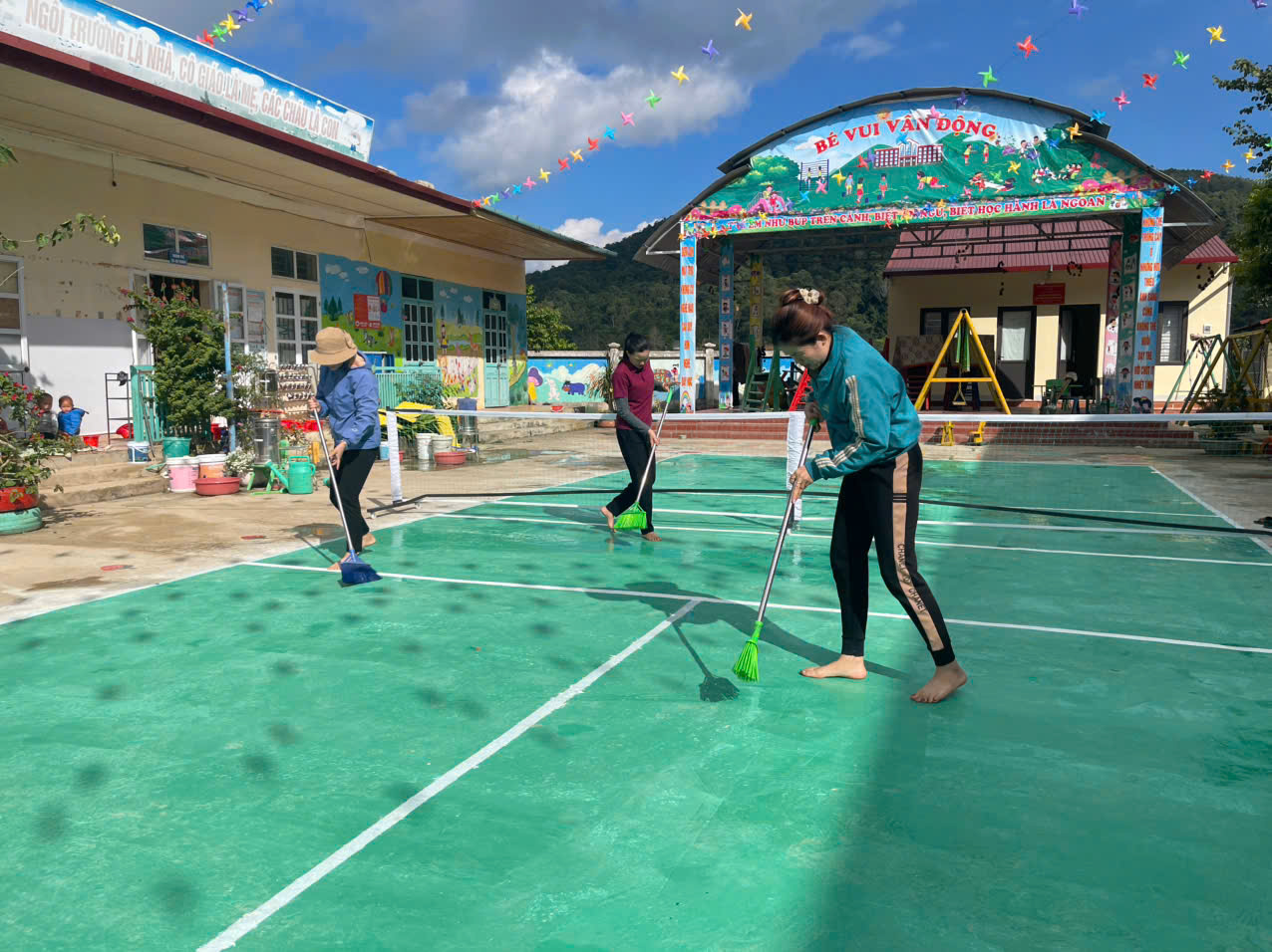 Hưởng ứng môn thể thao mới pickleball